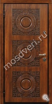 Парадная дверь в коттедж с отделкой виноритом - купить от производителя Мосдвери Парадная дверь в коттедж с отделкой виноритом